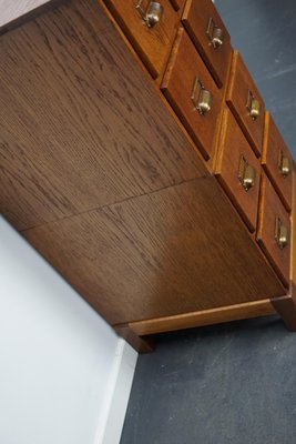 Vintage German Oak Apothecary Cabinet, 1940s-XO-965182