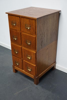 Vintage German Oak Apothecary Cabinet, 1940s-XO-965182