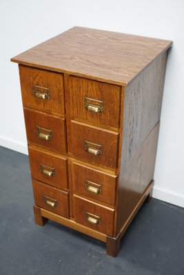 Vintage German Oak Apothecary Cabinet, 1940s-XO-965182