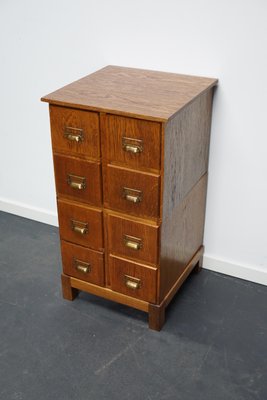 Vintage German Oak Apothecary Cabinet, 1940s-XO-965182