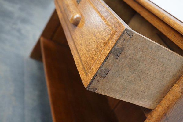 Vintage German Oak Shop Counter / Sideboard, 1930s-XO-1050817