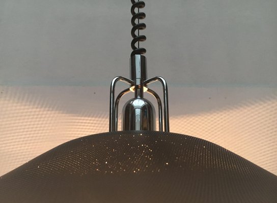 Vintage German Postmodern Metal Pendant Lamp from Cosack-UAH-558995