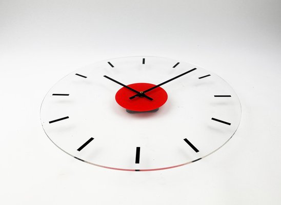 Vintage German Postmodern Wall Clock from Kienzle, 1980s-UAH-1763507