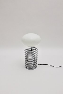 Vintage German Spiral Table Lamp by Ingo Maurer, 1960s-NB-582374