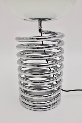 Vintage German Spiral Table Lamp by Ingo Maurer, 1960s-NB-582374