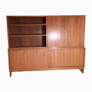 Vintage German Walnut Shelf from Wk-Möbel, 1960s-HOI-1705273