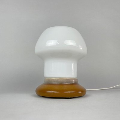 Vintage Glass and Ceramic Table Lamp by Ivan Jakeš, 1960s-TZ-1028647