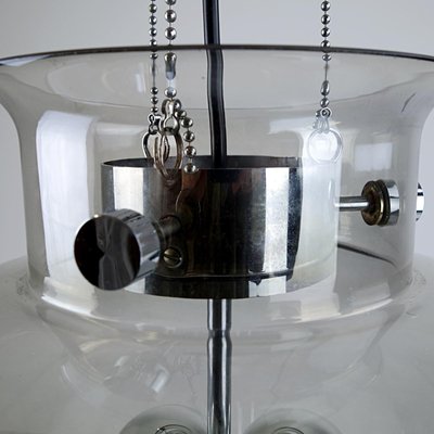 Vintage Glass Ball Pendant Lamp from Limburg-RY-553550