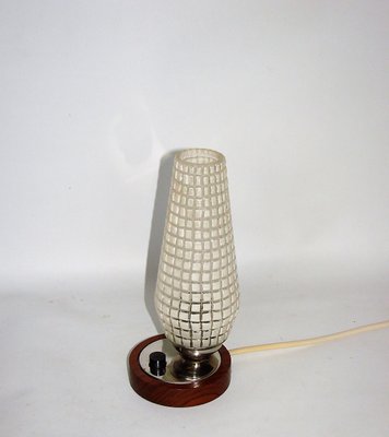 Vintage Glass Bedside Lamp, 1960s-XHP-1416935