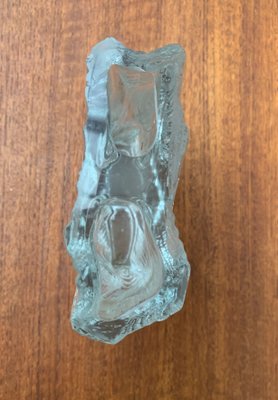 Vintage Glass Block Vase-UAH-1132038