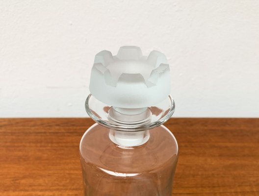 Vintage Glass Bottle from Bohemia Crystal, 1970s-UAH-1315254