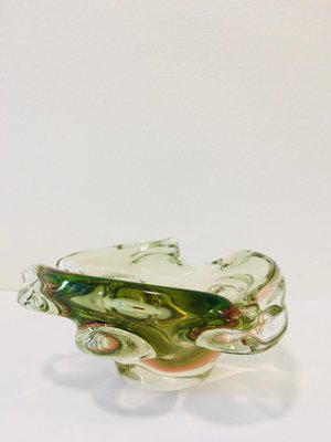 Vintage Glass Bowl, 1960s-YNX-809414