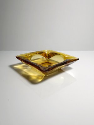 Vintage Glass Bowl Ashtray Prisma Diamant, 1980s-VTK-2019833