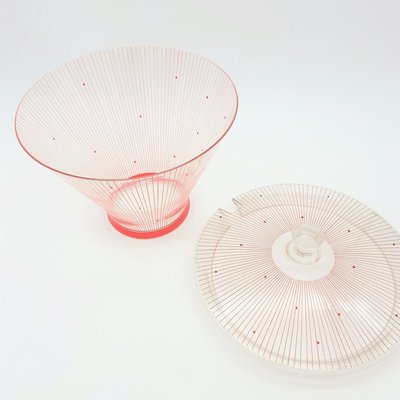 Vintage Glass Bowl Set, 1950s, Set of 7-WK-2033250