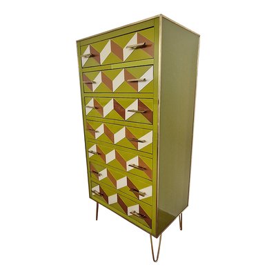 Vintage Glass Cabinet, 1980s-BEW-1765120