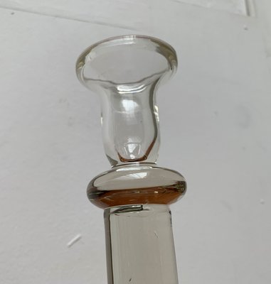 Vintage Glass Candleholder, 1970s, Set of 2-UAH-1377561