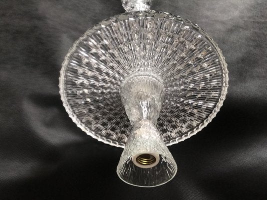 Vintage Glass Ceiling Lamp, 1970s-WQQ-1704537