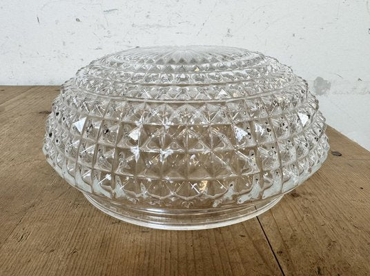 Vintage Glass Ceiling Light, 1970s-CGF-2043840