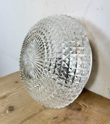 Vintage Glass Ceiling Light, 1970s-CGF-2043840