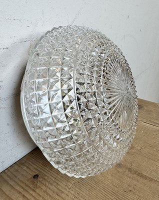 Vintage Glass Ceiling Light, 1970s-CGF-2043840