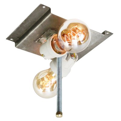 Vintage Glass Ceiling Light from Holophane-BLS-1093329