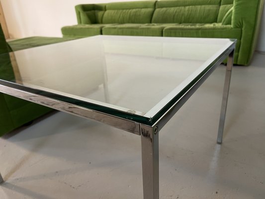 Vintage Glass Coffee Table, 1970s-WID-1728788