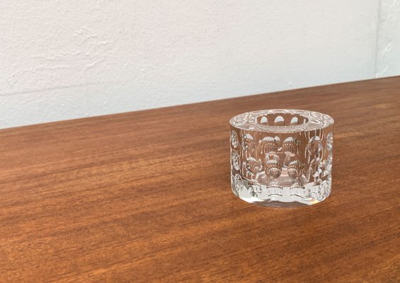 Vintage Glass Crystal Candleholder by Oleg Cassini-UAH-1294648