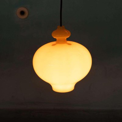 Vintage Glass Hanging Lamp by Hans Agne Jakobssen-HGA-2034455