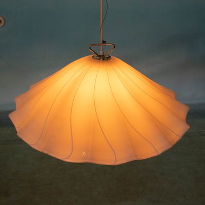 Vintage Glass Hanging Lamp by Kalmar Fazzoletto-HGA-1718345