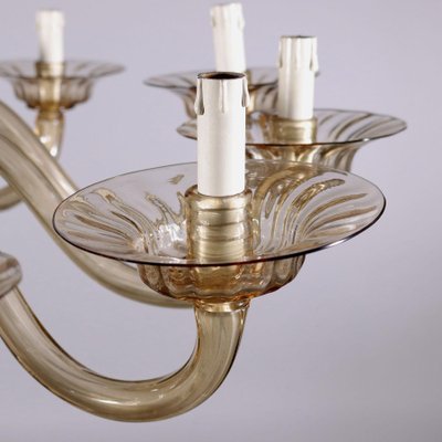 Vintage Glass Murano Chandelier-VMM-1098899