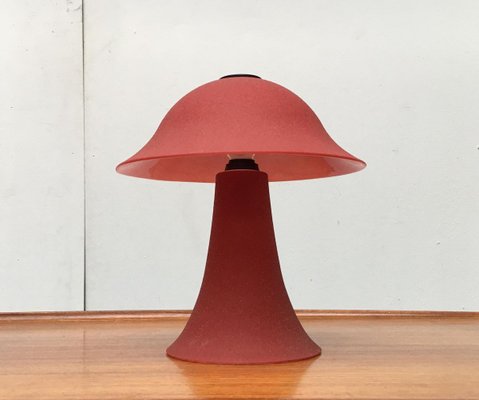 Vintage Glass Mushroom Table Lamp-UAH-856343