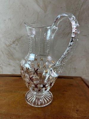 Vintage Glass Pitcher-BFK-2040408