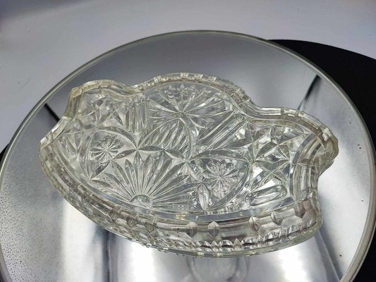 Vintage Glass Plate, 1960s-CAQ-1796352