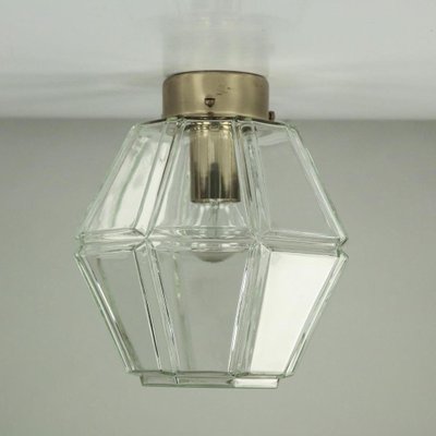 Vintage Glass Rhombus Ceiling Lamp from Limburg-FUP-698471