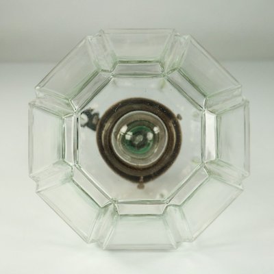 Vintage Glass Rhombus Ceiling Lamp from Limburg-FUP-698471