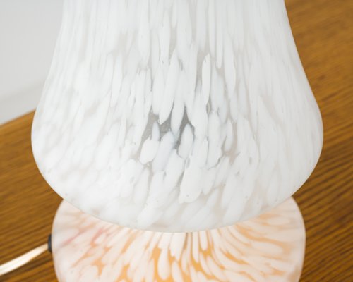 Vintage Glass Table Lamp, 1970s-FWY-583967