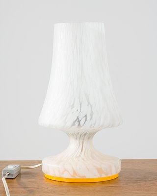 Vintage Glass Table Lamp, 1970s-FWY-583967