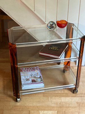 Vintage Glass Trolley, 1970s-XHV-832867