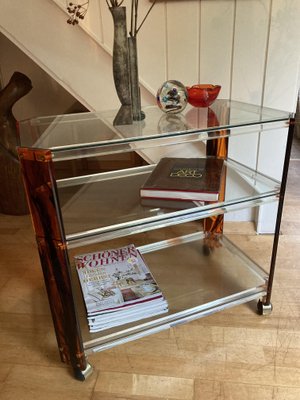 Vintage Glass Trolley, 1970s-XHV-832867