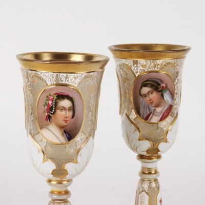 Vintage Glasses in Polychrome, Set of 10-VMM-1373798