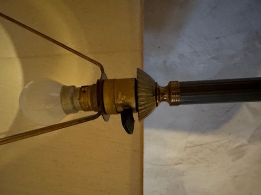 Vintage Gold Brass Lamp-BFK-1756587