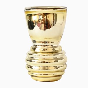 Vintage Gold Vase, 1930s-IXK-1438532