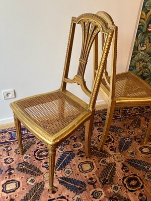 Vintage Golden Chairs, Set of 2-TEB-1801051