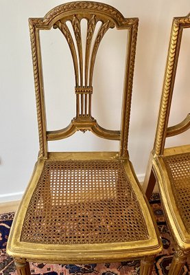 Vintage Golden Chairs, Set of 2-TEB-1801051