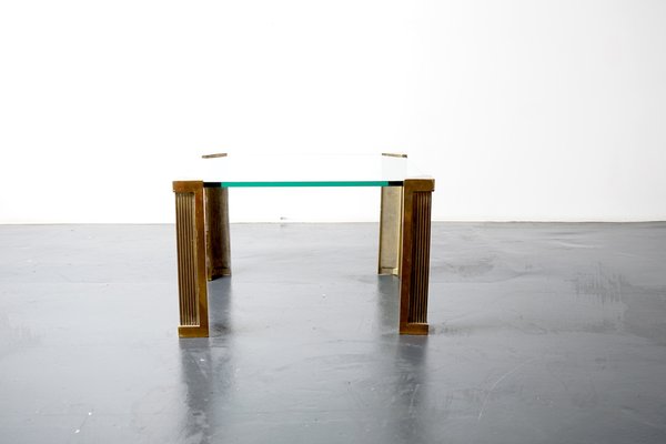 Vintage Golden Coffee Table by Peter Ghyczy, 1970s-CIP-1259399