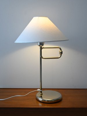 Vintage Golden Table Lamp, 1970s-QWP-2035547