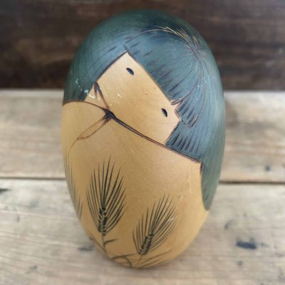 Vintage Grain Stalk Kokeshi Doll by Usaburo, Japan, 1970s-DWL-1799207