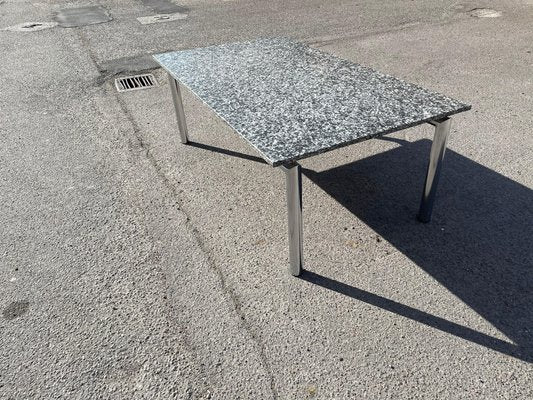 Vintage Granite & Chrome Coffee Table, 1980s-MXB-1240024