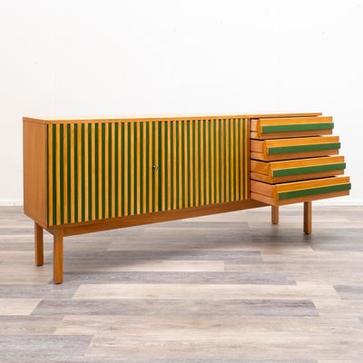 Vintage Green Lacquered Sideboard, 1960s-BIG-2016085