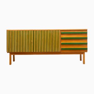 Vintage Green Lacquered Sideboard, 1960s-BIG-2016085